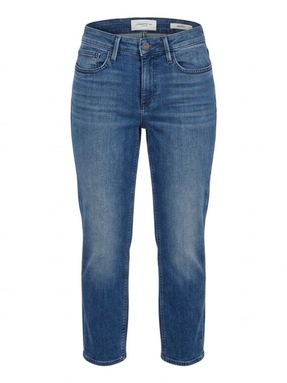 Lafayette 148 New York Mercer Made in USA Straight Leg Jeans Women Size 25